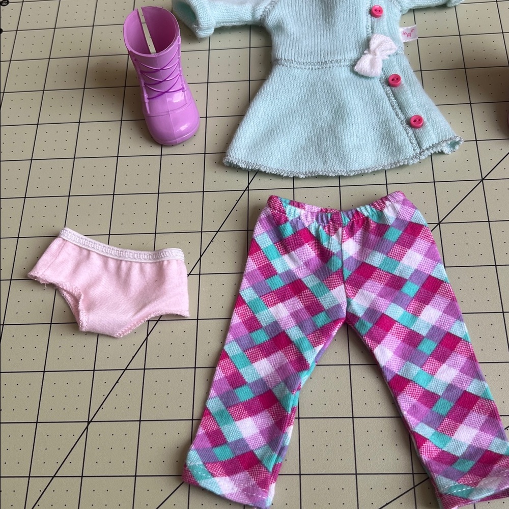 American Girl Doll Wellie Wishers Snow Much Fun Outfit EUC - Picture 2 of 4